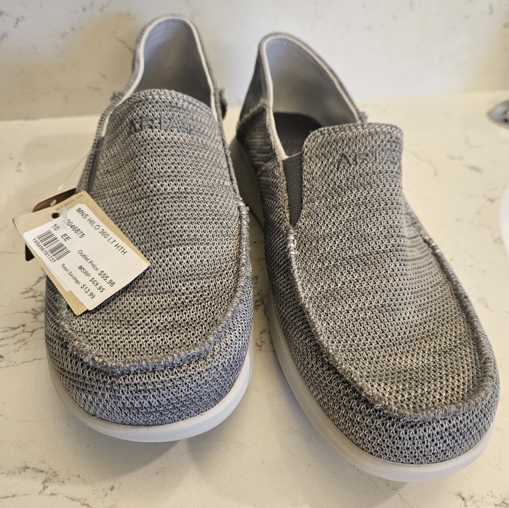 Ariat Gray Loafers & Slip-Ons